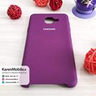 قاب گوشی موبایل SAMSUNG J7 Max سیلیکونی Silicone Case رنگ بنفش بادمجانی