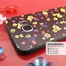 قاب گوشی موبایل SAMSUNG Galaxy S6 Edge طرح گل بهاری رنگ مشکی