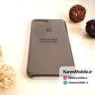 قاب گوشی موبایل iPhone 7 Plus سیلیکونی اصلی Silicone Case رنگ قهوه ای خاکی