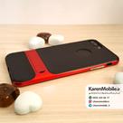 قاب گوشی موبایل iPhone 7 Plus مدل هولدر استندی رنگ مشکی قرمز