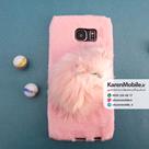 قاب گوشی موبایل SAMSUNG Galaxy S6 مدل عروسکی پشمالو طرح 1 رنگ صورتی