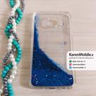 قاب گوشی موبایل SAMSUNG Galaxy C5 مدل آکواریومی شنی رنگ آبی لاجوردی
