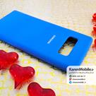 قاب گوشی موبایل SAMSUNG Note 8 سیلیکونی Silicone Case رنگ آبی