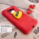 قاب گوشی موبایل SAMSUNG J2 Prime مدل زمستانی کلاهدار رنگ قرمز زرد