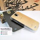 قاب گوشی موبایل SAMSUNG Galaxy S4 طرح متال بامپر ژله ای شفاف رنگ زغال سنگی