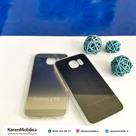 قاب گوشی موبایل SAMSUNG Galaxy S6 طرح متال بامپر ژله ای شفاف رنگ نقره ای