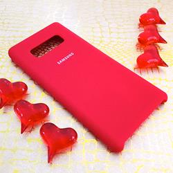 قاب گوشی موبایل SAMSUNG Note 8 سیلیکونی Silicone Case رنگ قرمز 