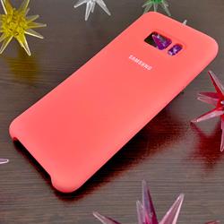 قاب گوشی موبایل SAMSUNG Galaxy S8 Plus سیلیکونی Silicone Case رنگ نارنجی فسفری