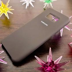 قاب گوشی موبایل SAMSUNG Galaxy S8 Plus سیلیکونی Silicone Case رنگ نوک مدادی
