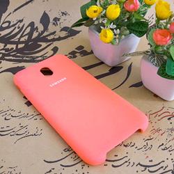 قاب گوشی موبایل SAMSUNG J7 Pro / J730 سیلیکونی Silicone Case رنگ نارنجی فسفری