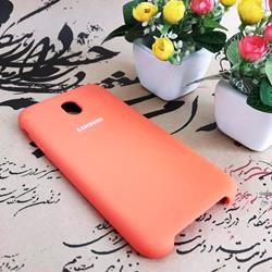 قاب گوشی موبایل SAMSUNG J7 Pro / J730 سیلیکونی Silicone Case رنگ نارنجی