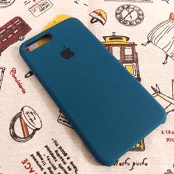 قاب گوشی موبایل iPhone 8 Plus سیلیکونی اصلی Silicone Case رنگ سبز آبی کیهانی