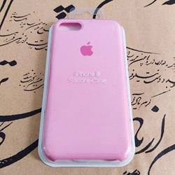 قاب گوشی موبایل iPhone 8 سیلیکونی اصلی Silicone Case رنگ صورتی