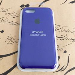 قاب گوشی موبایل iPhone 8 سیلیکونی اصلی Silicone Case رنگ بنفش
