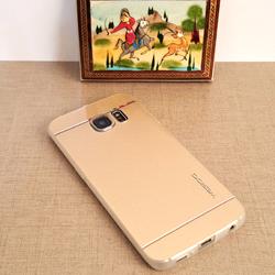 قاب گوشی موبایل SAMSUNG Galaxy S6 Edge برند YESIDO مدل مشبک رنگ طلایی