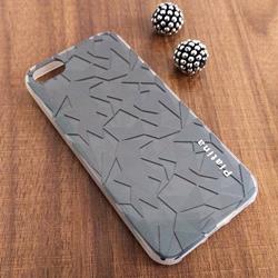 قاب گوشی موبایل iPhone 5/5s/SE برند PLATINA طرح هندسی رنگ زغال سنگی