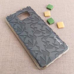 قاب گوشی موبایل SAMSUNG Note 5 برند PLATINA طرح هندسی رنگ زغال سنگی