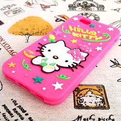قاب گوشی موبایل iPhone 6/6s طرح Hello Kitty رنگ صورتی
