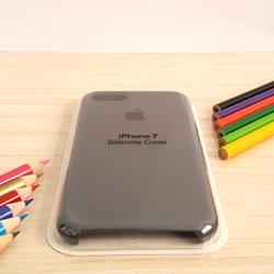 قاب گوشی موبایل iPhone 6 Plus سیلیکونی اصلی Silicone Case رنگ مشکی